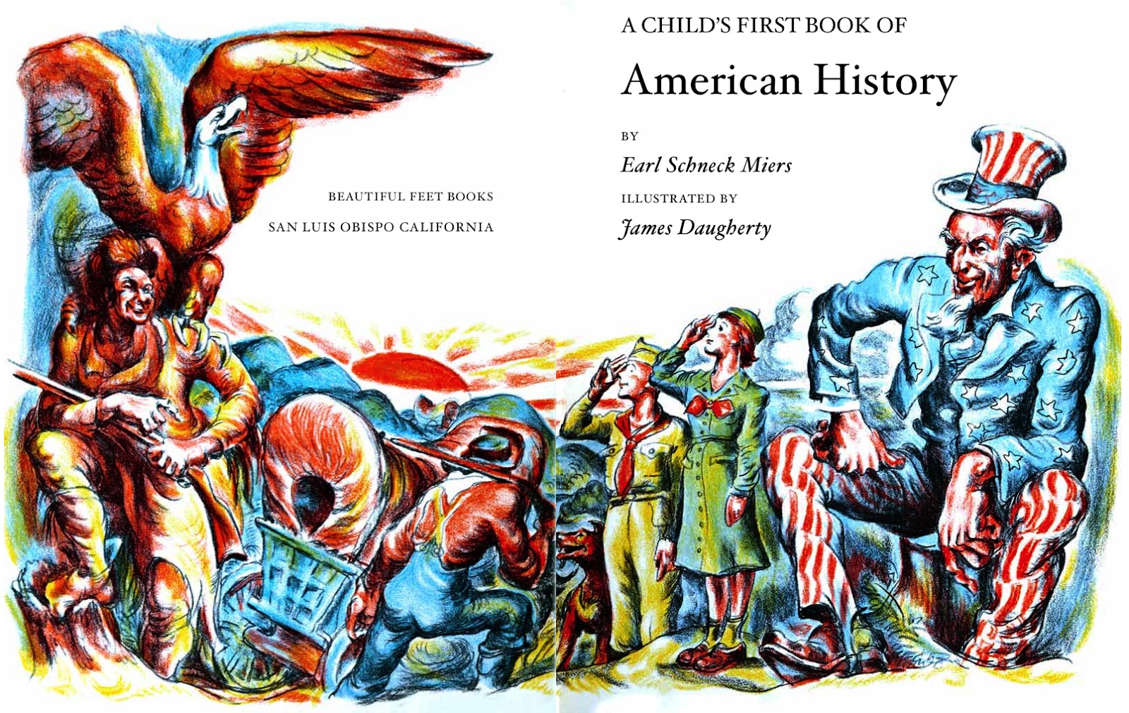Beautiful Feet Books Blog A Child's First Book of American History