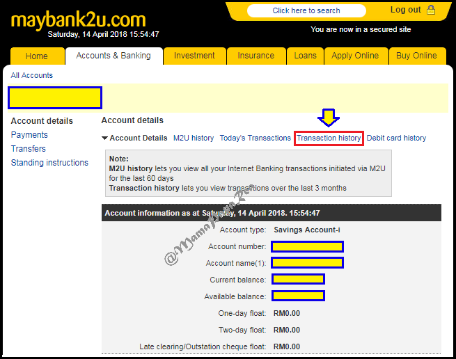 Cara Print Bank Statement Maybank : How to get my statement of account