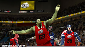 NBA 2K14 MGX Superhero Mod: Justice League vs. The Avengers