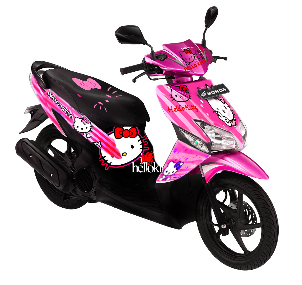 86 Modifikasi Motor Mio Soul Hello Kitty Sobat Modifikasi