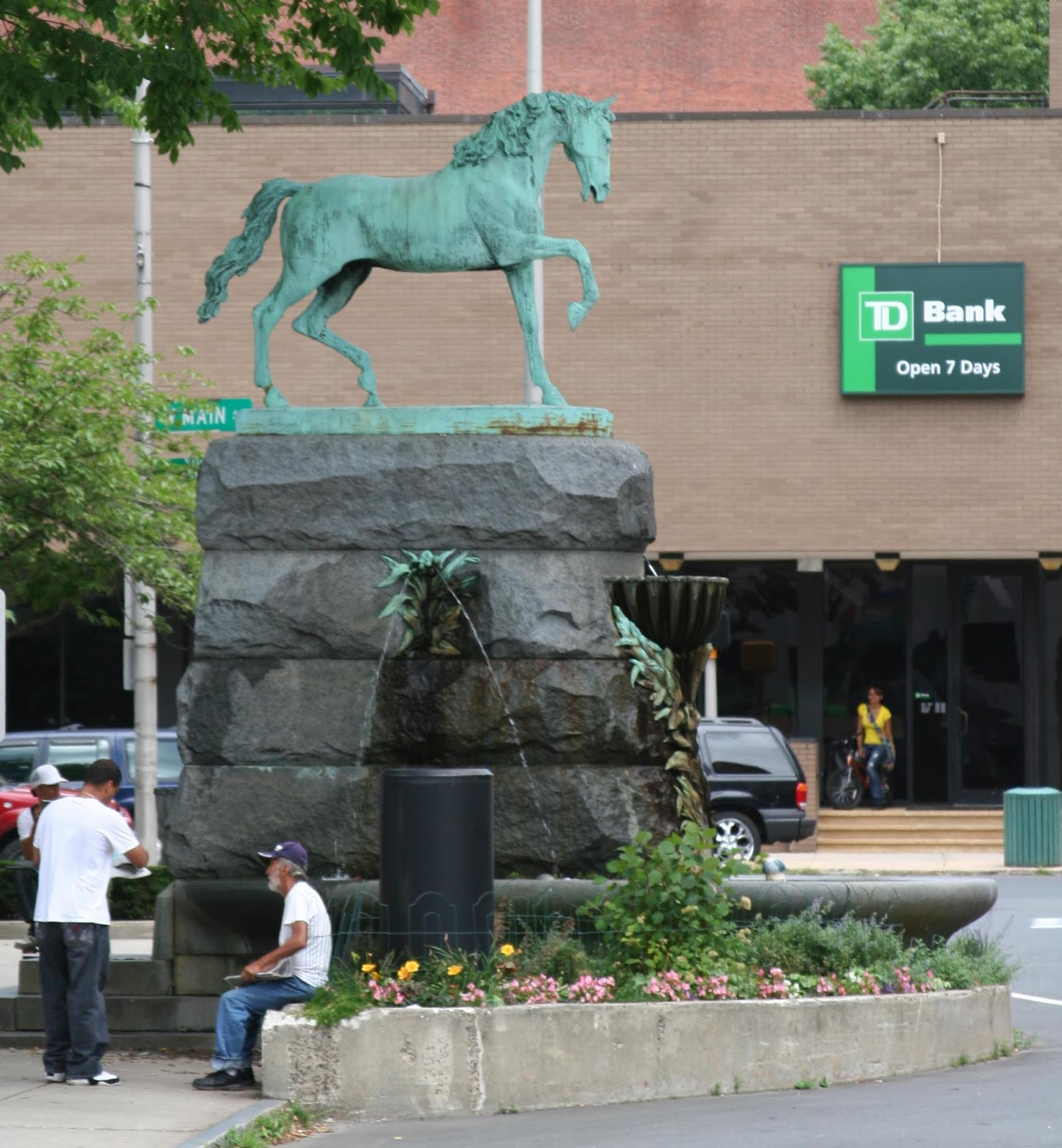 Waterbury Thoughts Welton Horse Fountain