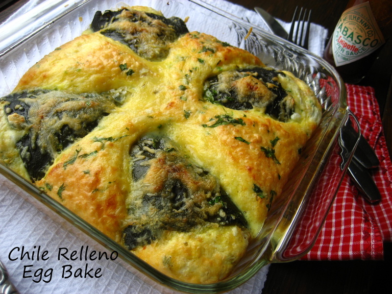 Home Cooking In Montana Chile Relleno Egg Bake