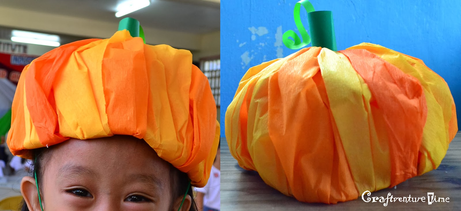 Craftventure Time DIY Fruit and Veggies Hats from Paper Boat, Part II