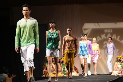Rhonee Rojas On The Runway: Rhonee Rojas At Hui Maka'ala Fashion Show 2012
