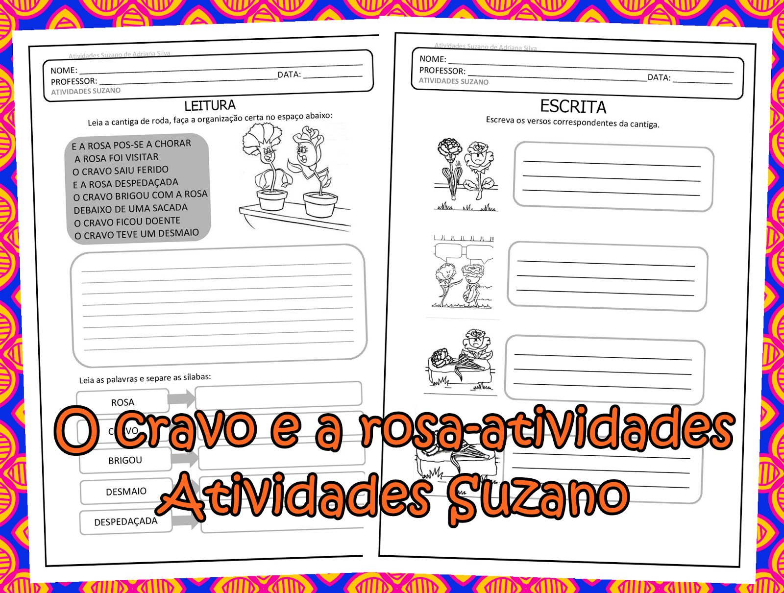 Texto O Cravo Ea Rosa Com Interpretação Texto O Cravo Ea Rosa Com Interpretação - EDUCA