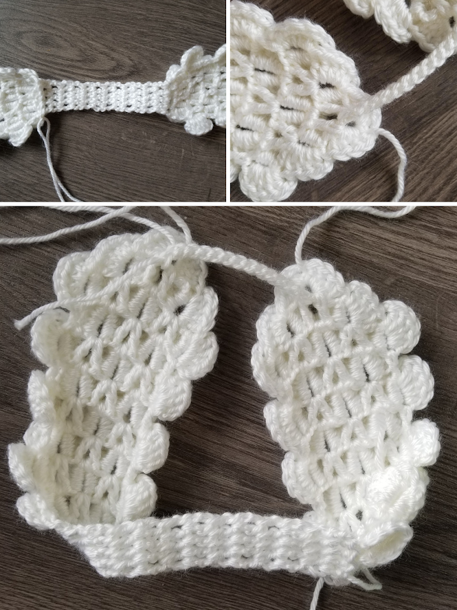 Odette (Swan Lake) Ear Warmers FREE Crochet Pattern