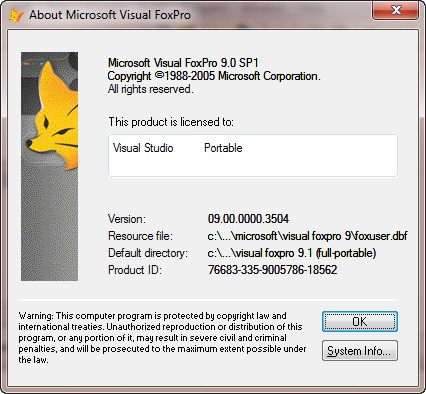 Odbc visual foxpro driver Odbc visual foxpro driver