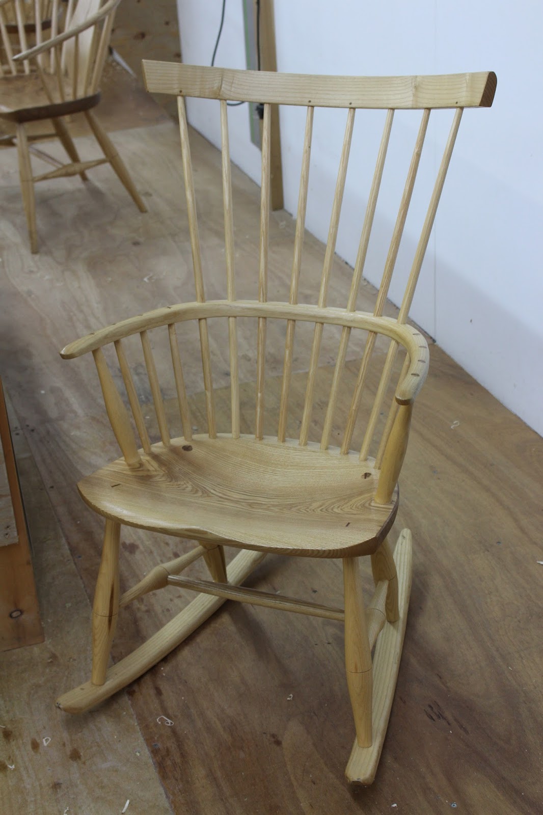 David Barron Furniture Windsor Chair Making Day 2