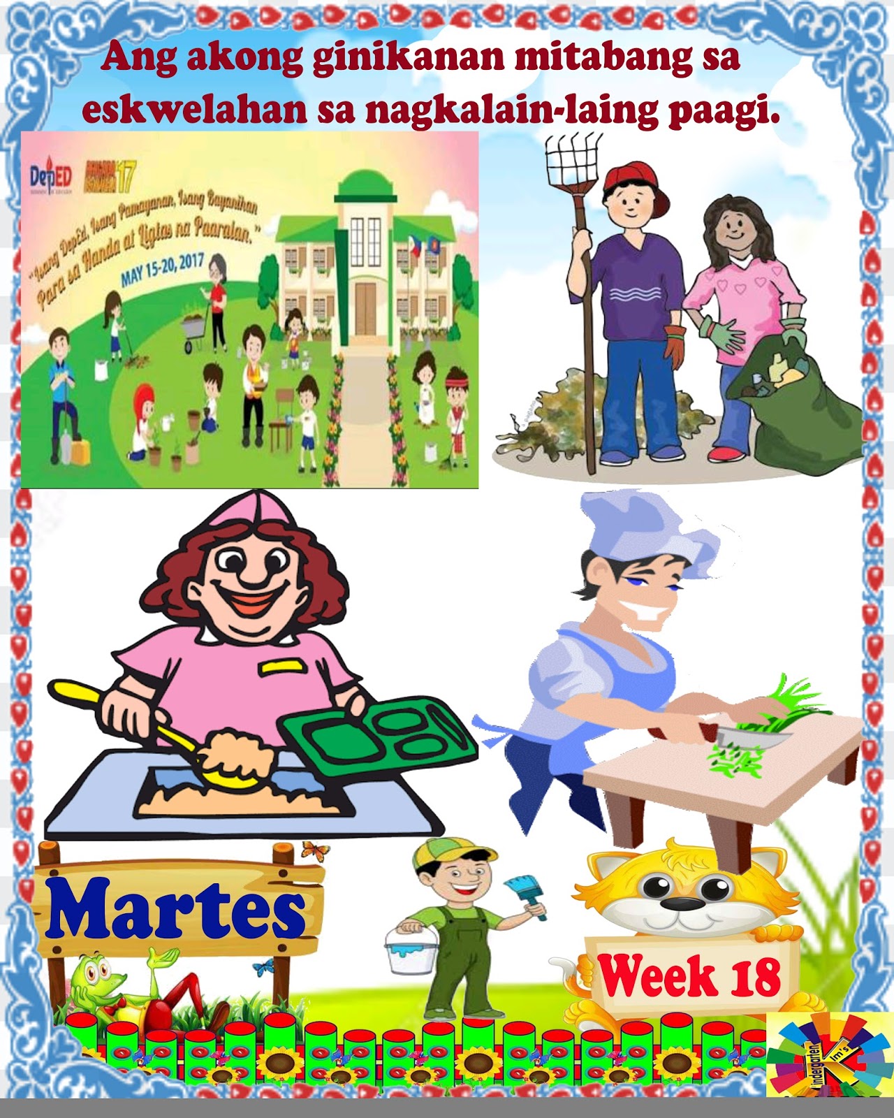 Week 18 Mensahe tarpapel