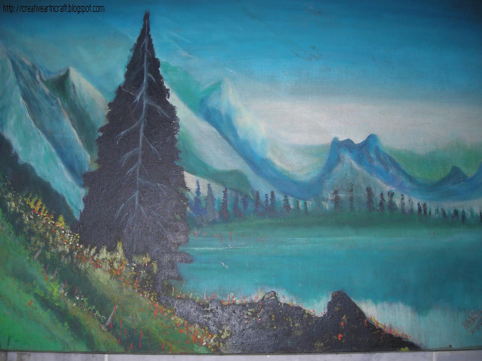 Anu s Art And Crafts Oil Painting