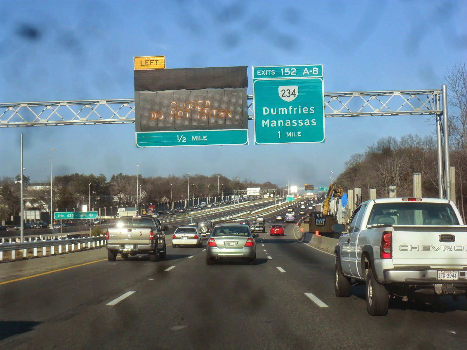 Luke's Signs: Interstate 95 - Prince William County, VA (Exits 148 ...