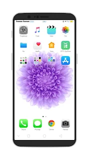 Tema Oppo IOS 11 White Untuk Oppo A83, A3S, A3, A5, F5, F7 dan Realme