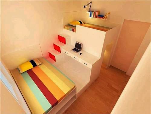 desain perabot untuk ruang kamar sempit