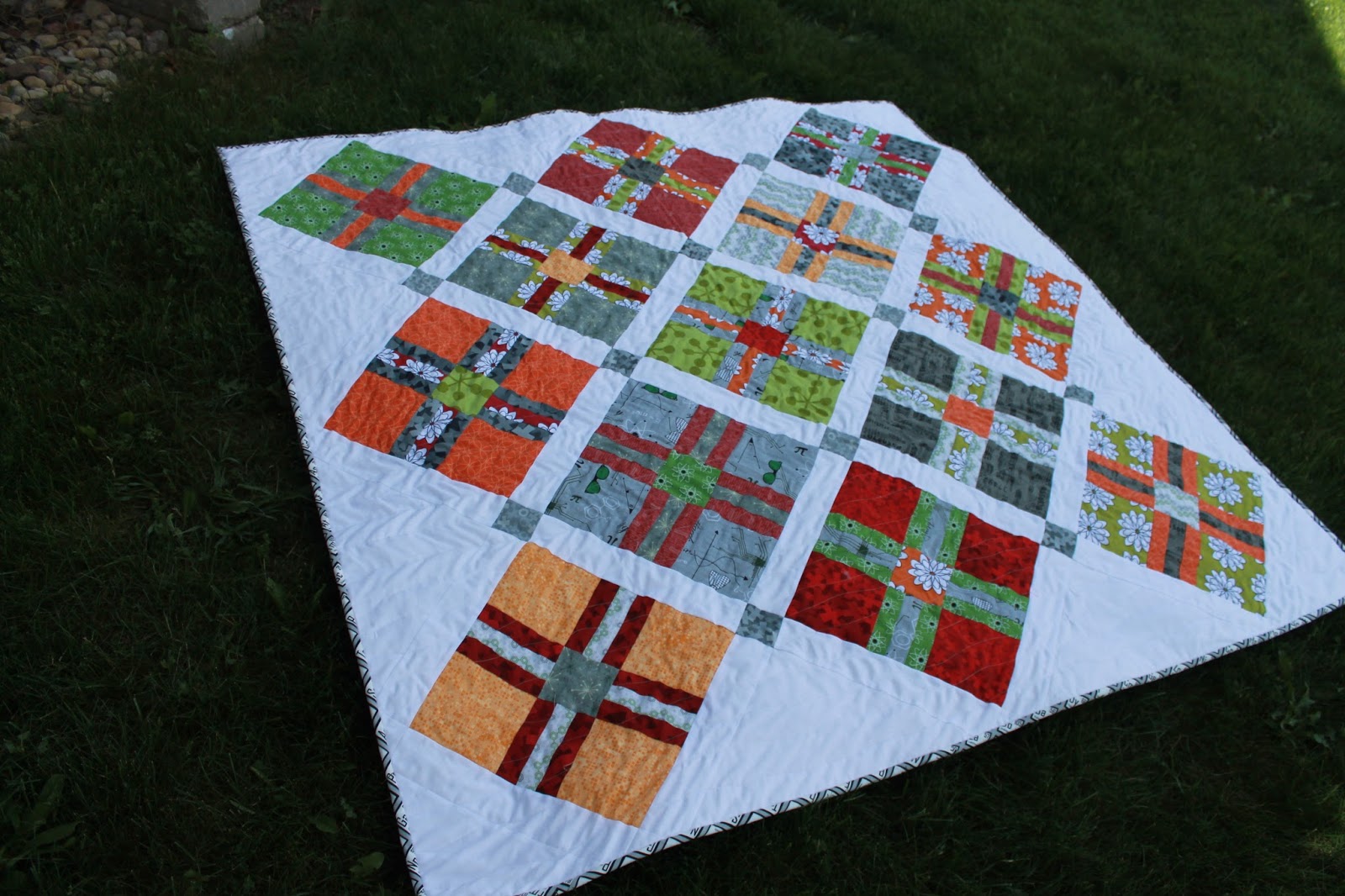SunShine Sews... Mod Squad Quilt Completed