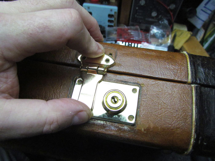 Replacing Guitar Case Latches, Pt. 2 Crawls Backward (When Alarmed)