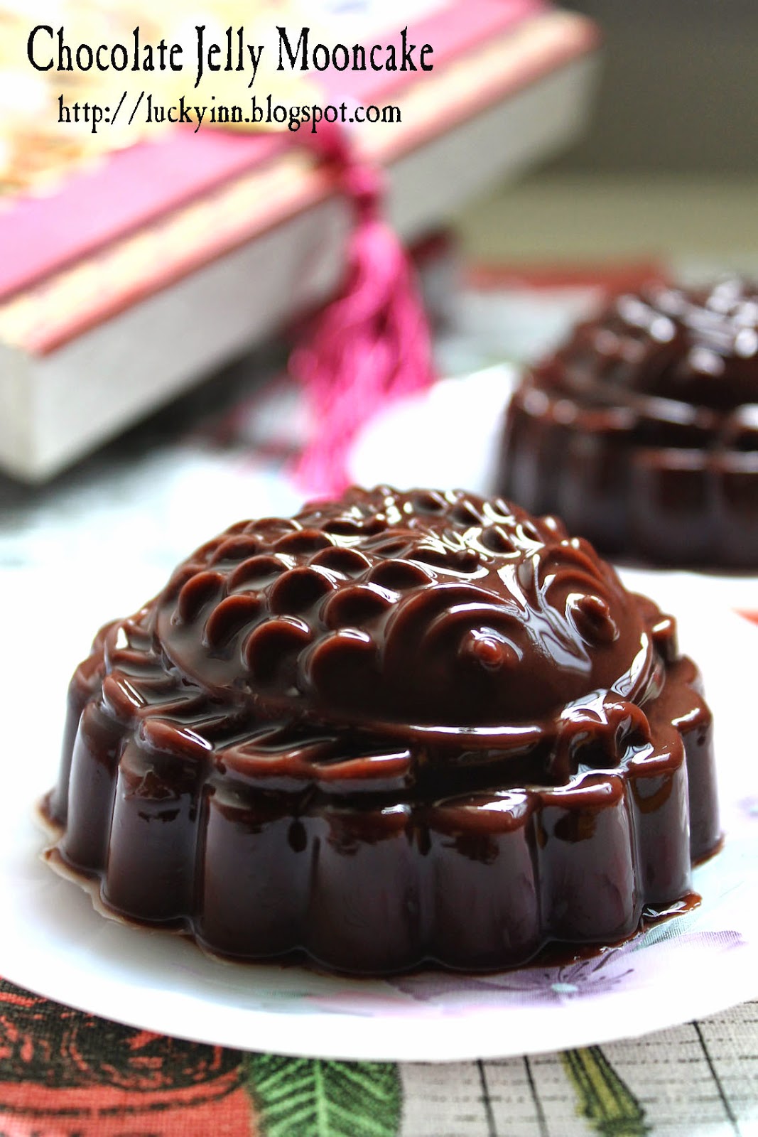Lucky Inn 巧克力菜燕月饼 Chocolate Jelly Mooncake