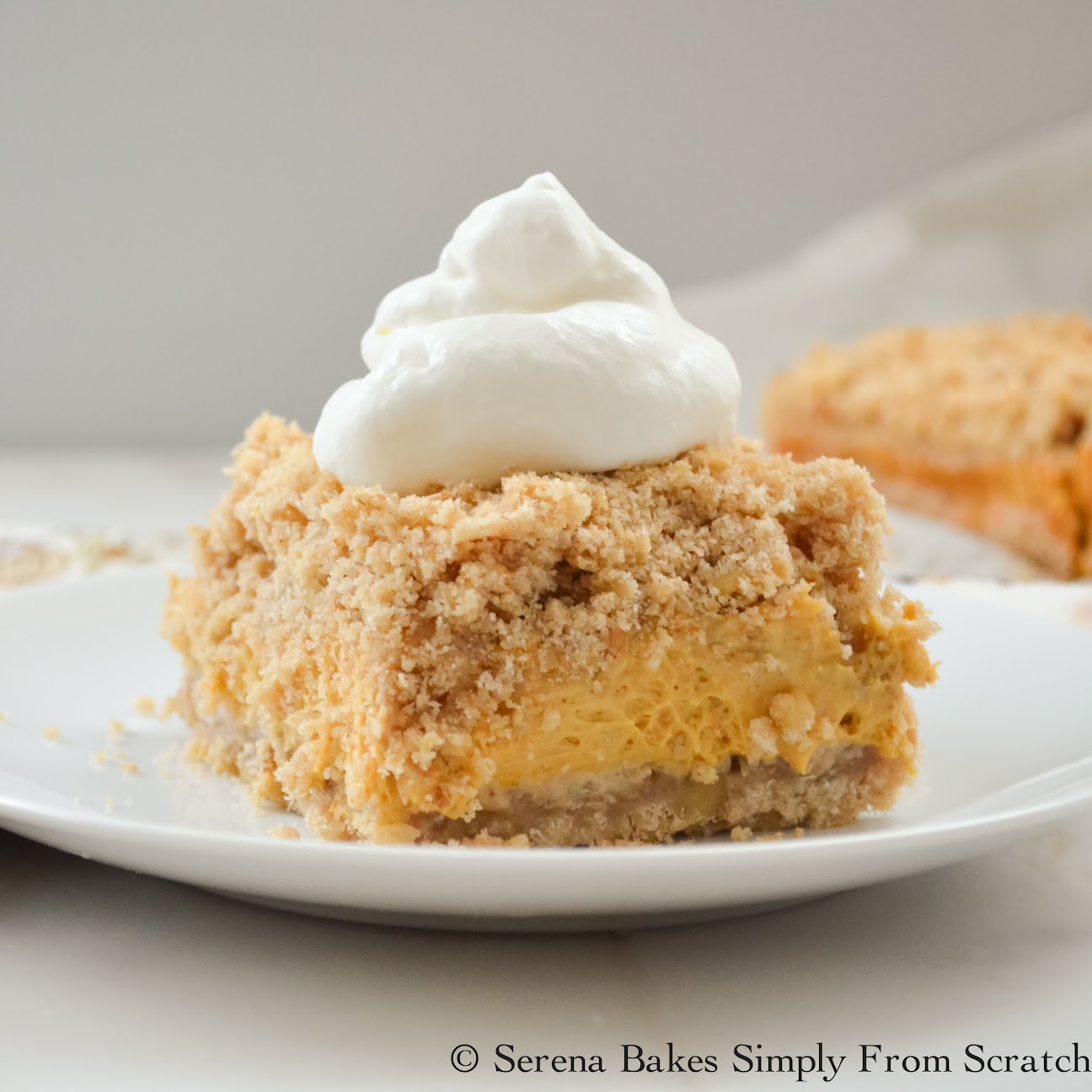 Pumpkin Cheesecake Crumb Bars