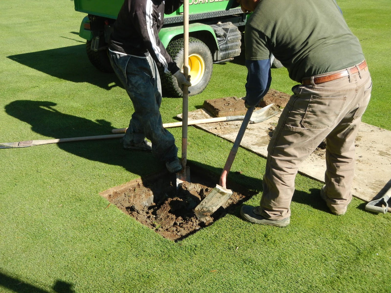 Highlands Falls Country Club Golf Course Maintenance Leveling