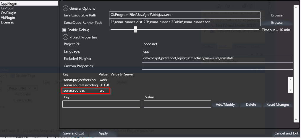 Visual Studio Extension for SonarQube: SonarQube Local Analysis in ...
