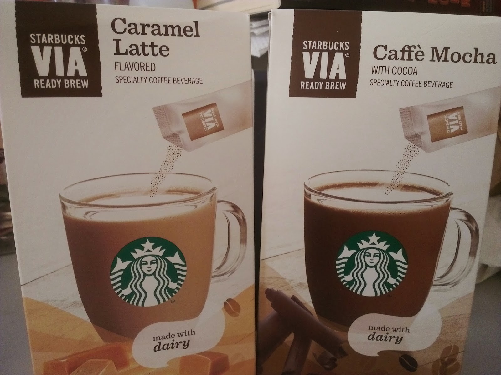 Roast, Grind, Brew Starbucks VIA Ready Brew Latte Series