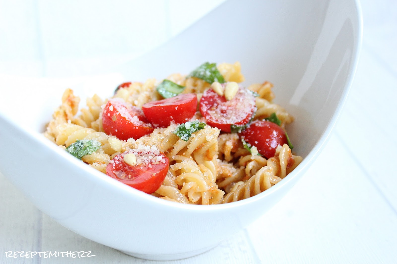 Rezepte mit Herz Pasta Pesto Rosso a la Vapiano