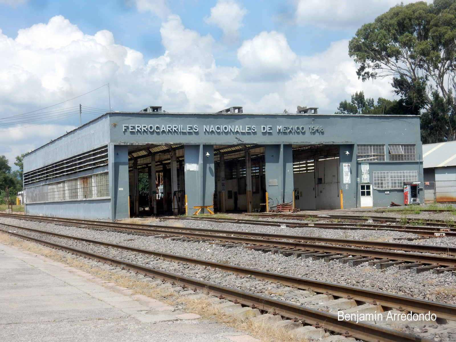 El Bable La estación de Empalme Escobedo, Guanajuato.