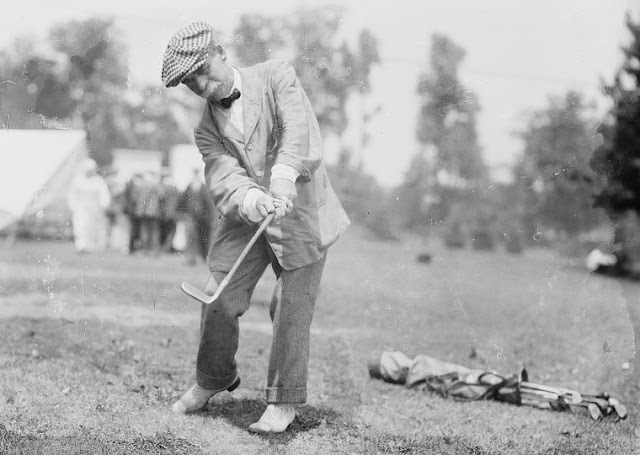 Golfer Ben Sayers circa 1910