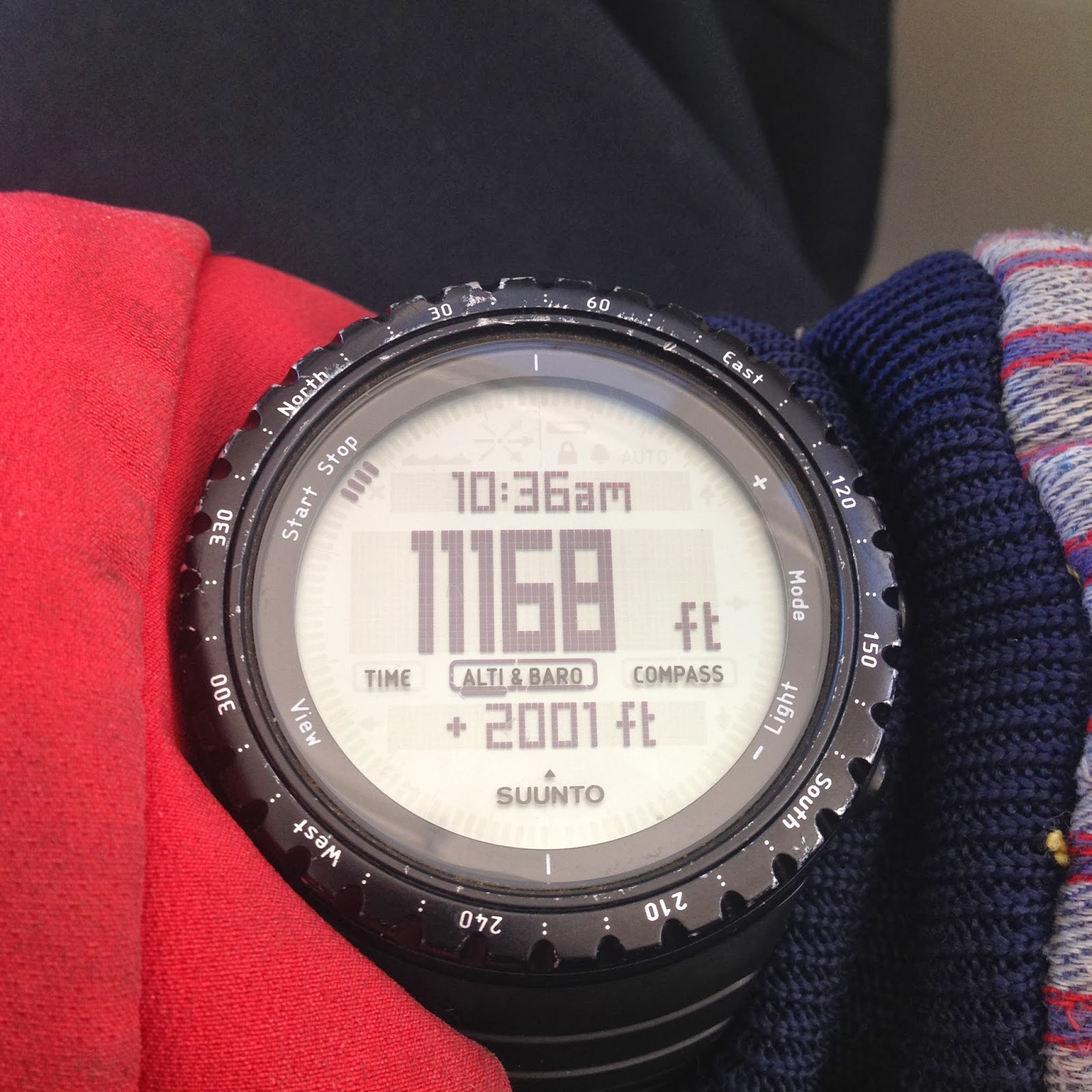 suunto core altimeter accuracy