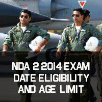 NDA 2 2014 Exam Date Eligibility and Age limit
