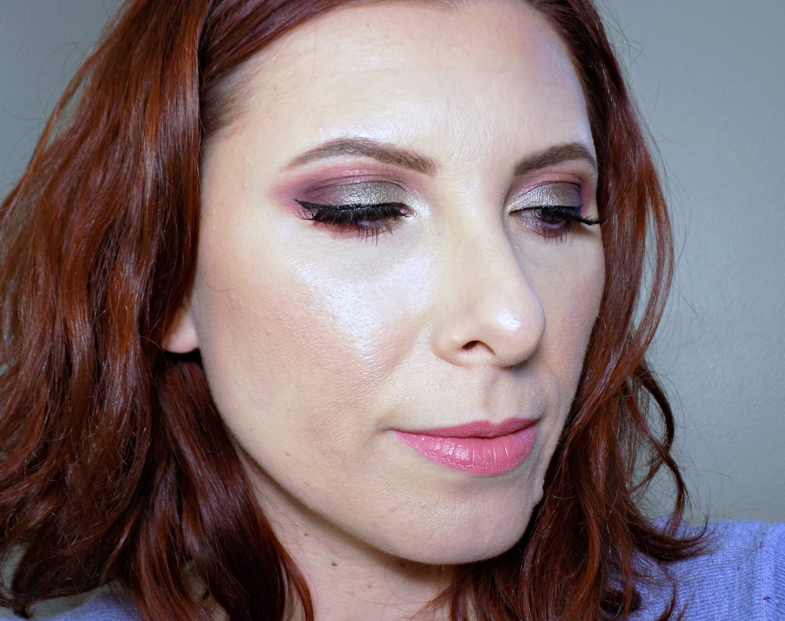 Makeup look using Too Faced Sweet Peach palette