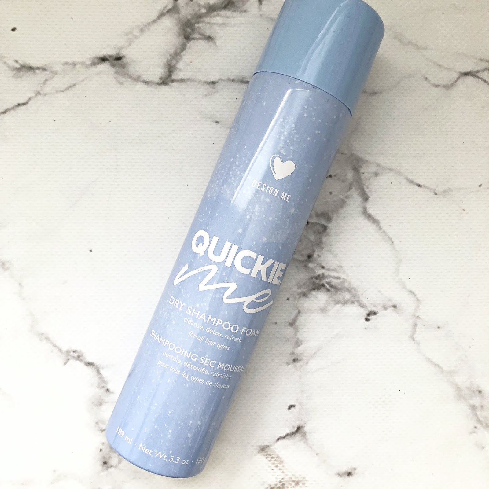 Review Design.Me Hair Quickie.ME Dry Shampoo and Foam* miranda loves