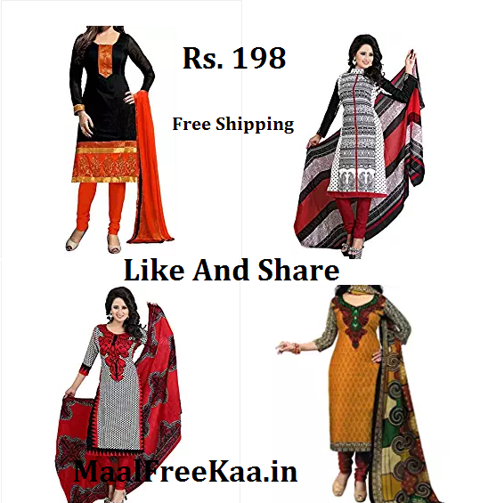 amazon dress material offer