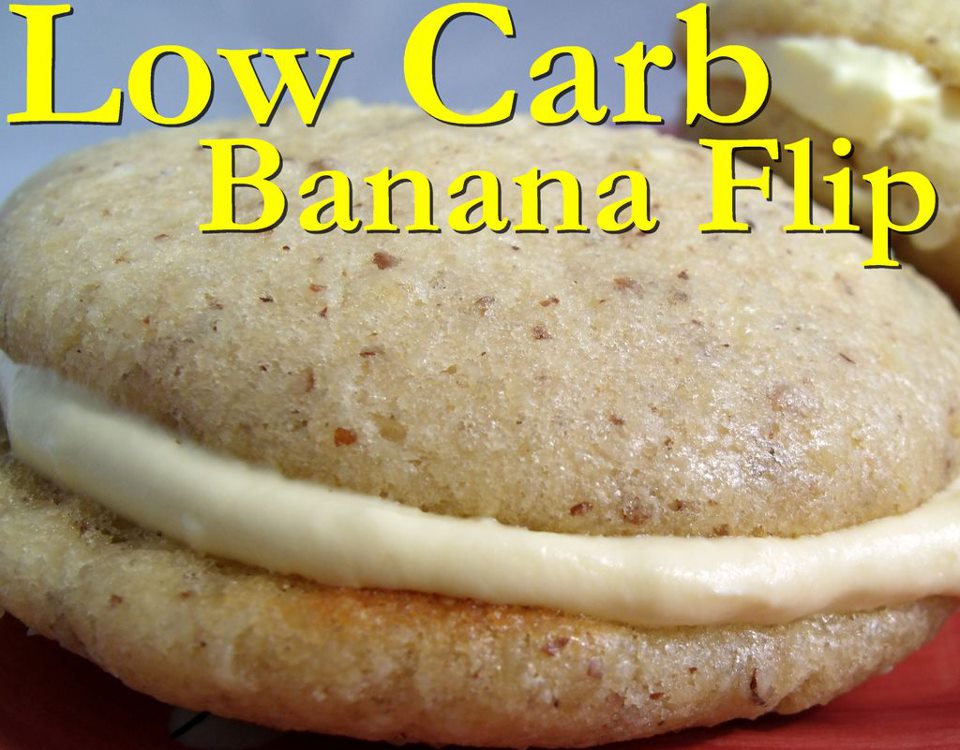 SPLENDID LOW-CARBING BY JENNIFER ELOFF: Low-Carb Banana Flip
