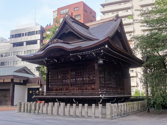 熊野神社,神楽殿,新宿〈著作権フリー無料画像〉Free Stock Photos 