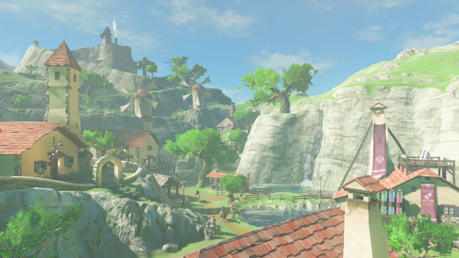 Hyrule Blog The Zelda Blog Breath Of The Wild Windmill Village