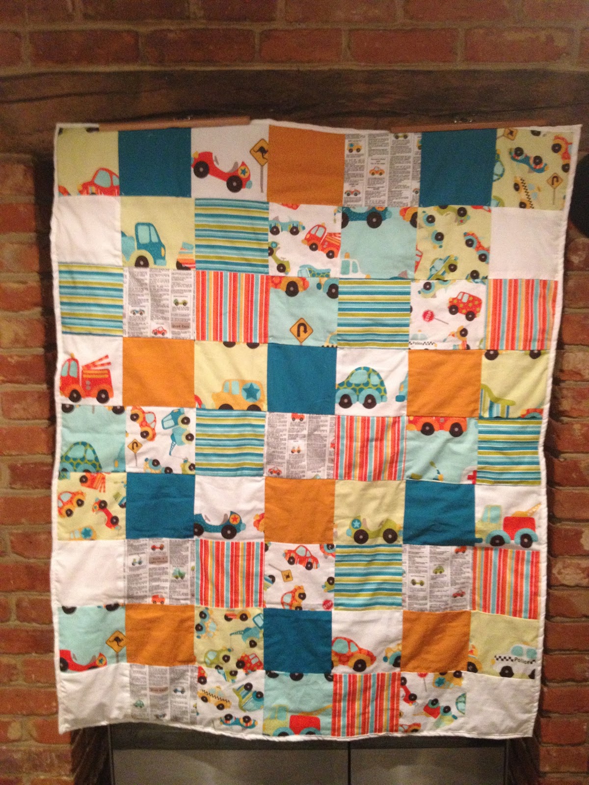 One New Thing A CotBed Size Quilt