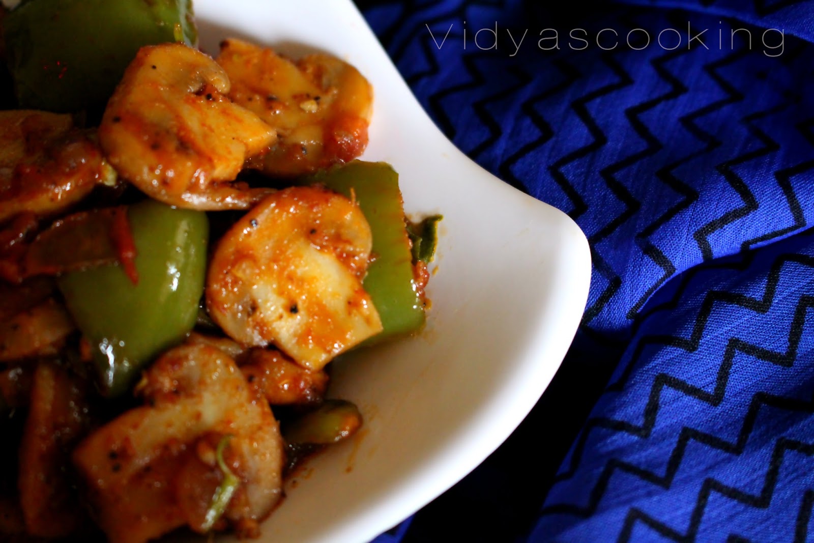 Mushroom Jalfrezi Recipe