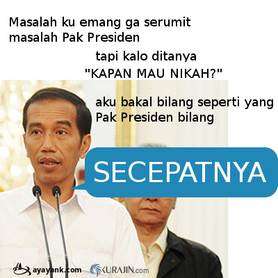 Kata Kata Lucu Menjawab Pertanyaan Kapan Kawin Nikah - Humor Lucu Banget