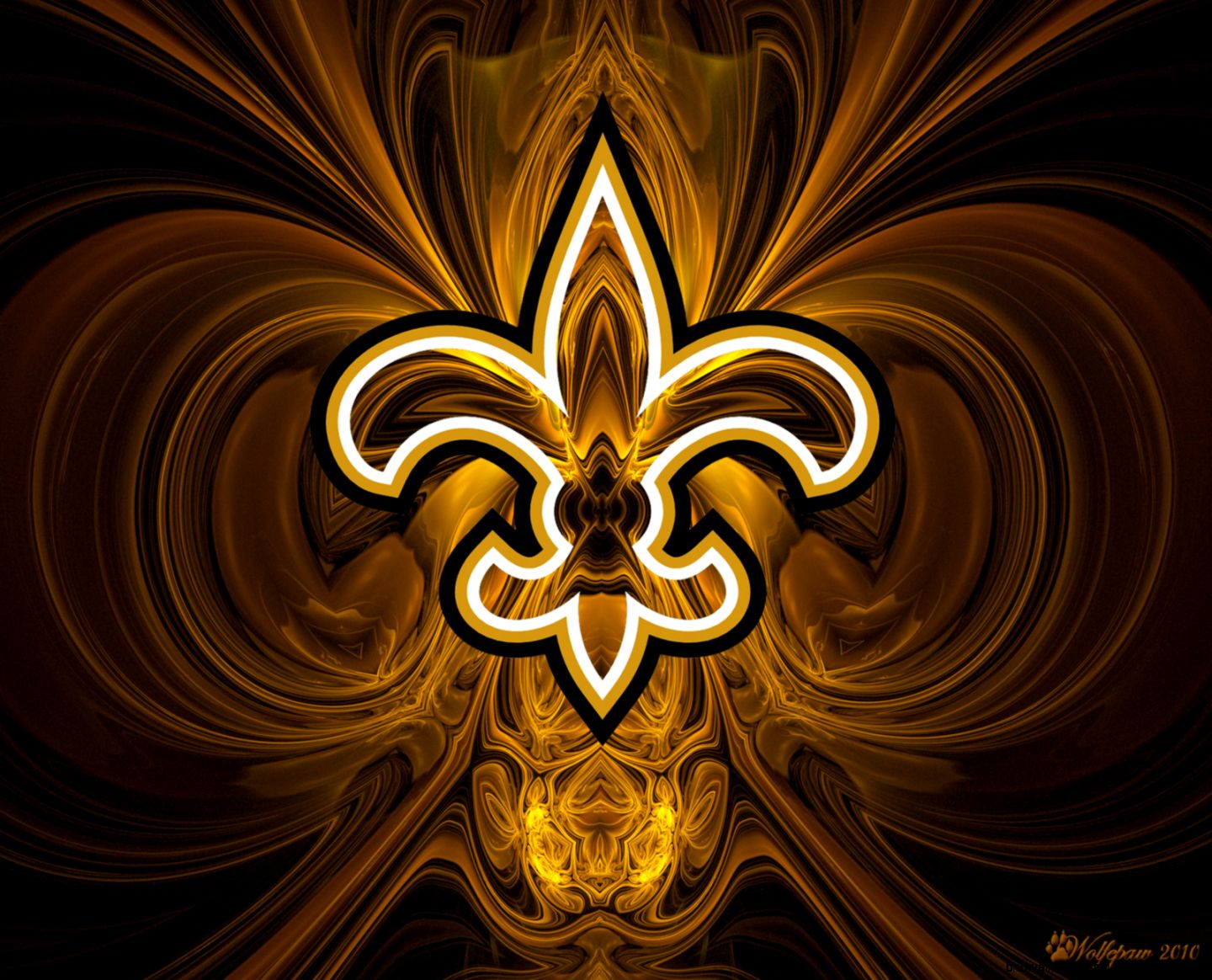 Saints Fleur De Lis