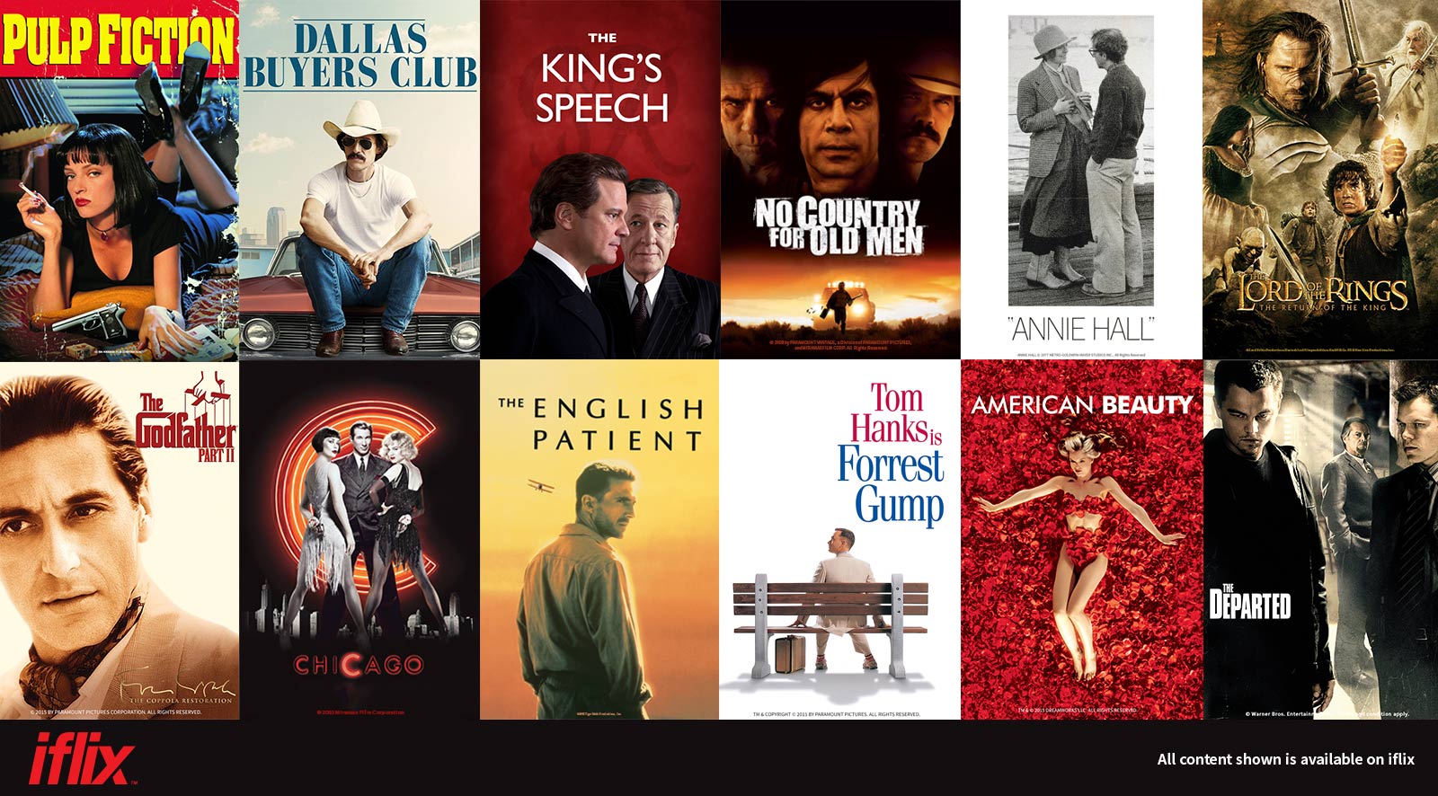Catch All Your Favourite Oscar Winning Movies On Iflix Film Geek Guy 