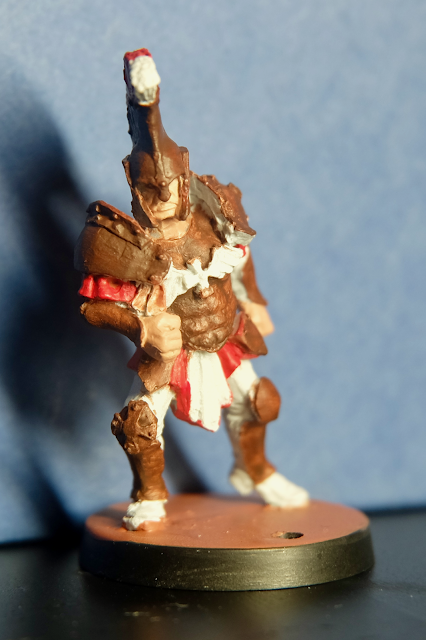 Spartan miniature part painted