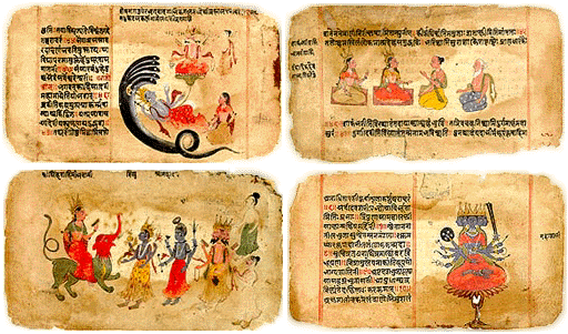 The nine Vedic Sutra Granth