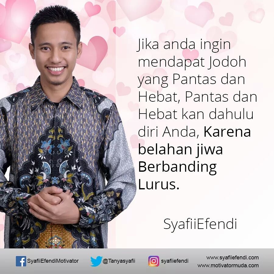 Motivasi Kata Kata Syafii Efendi Kata Kata Motivasi