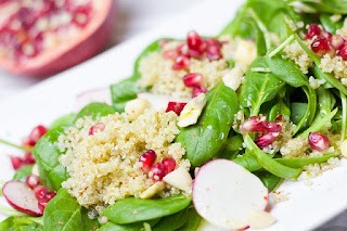 quinoa-spinach-salad