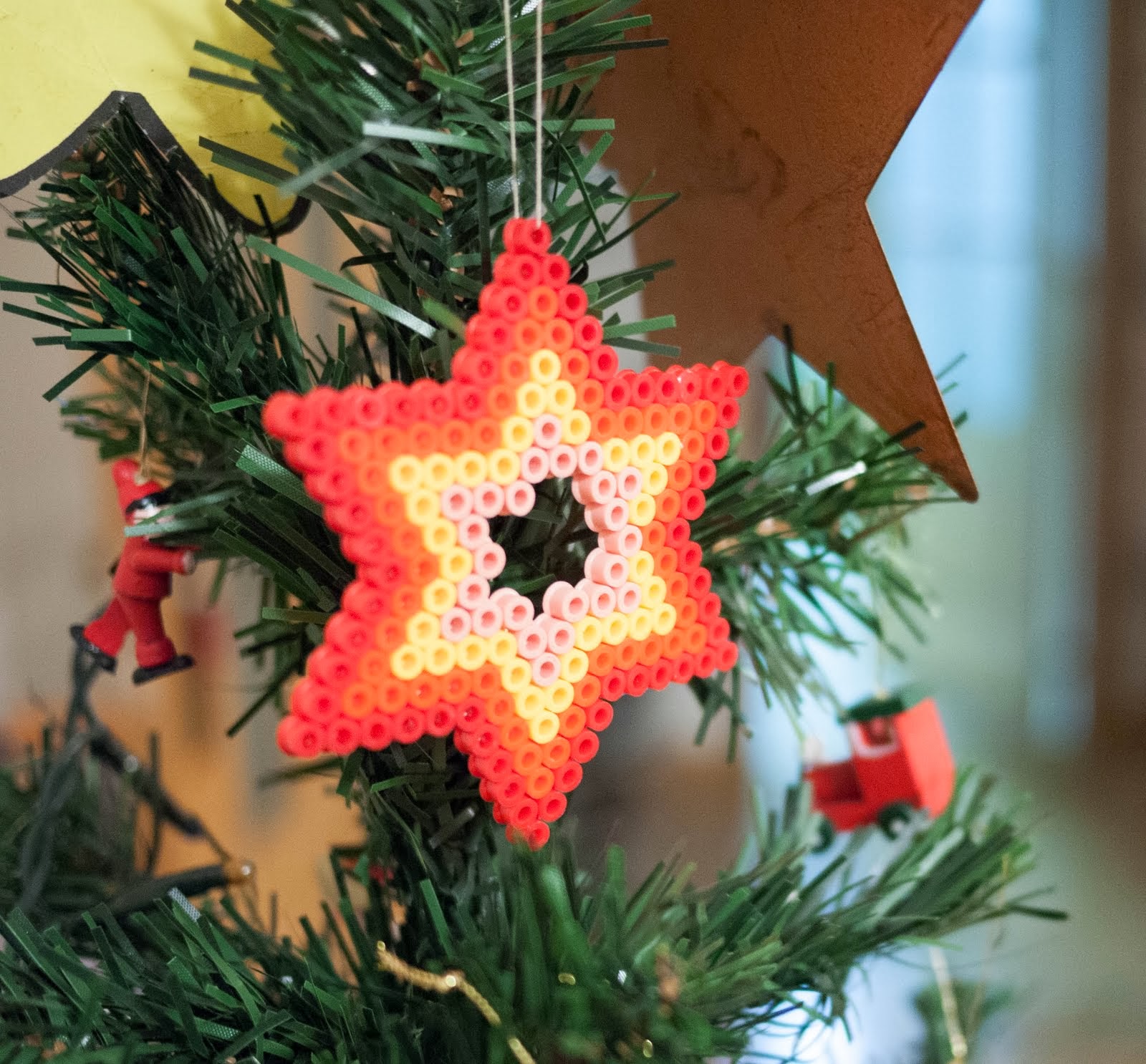 Estrella para el árbol de navidad de Hama