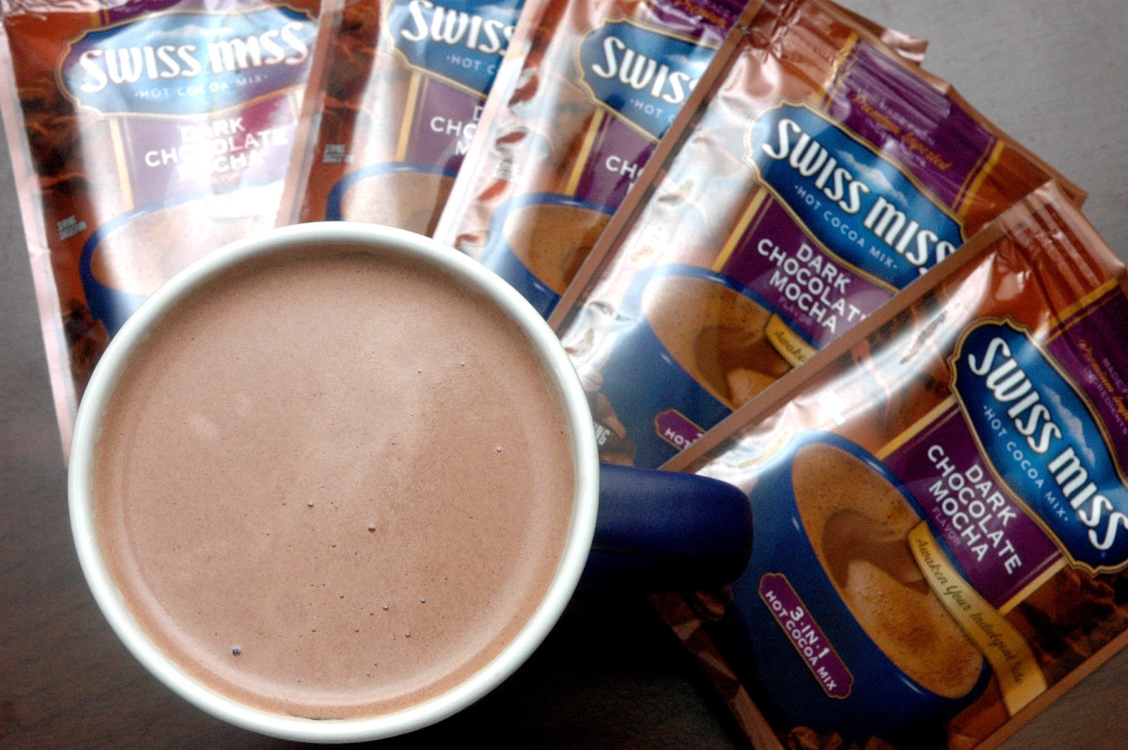 DUDE FOR FOOD: Double the Indulgence: The New Swiss Miss Dark Chocolate