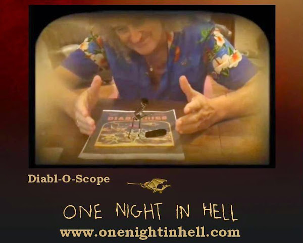 Diabl-O-Scope / Diableries App de One Night In Hell , lanzamiento 3D multimedia Brian May