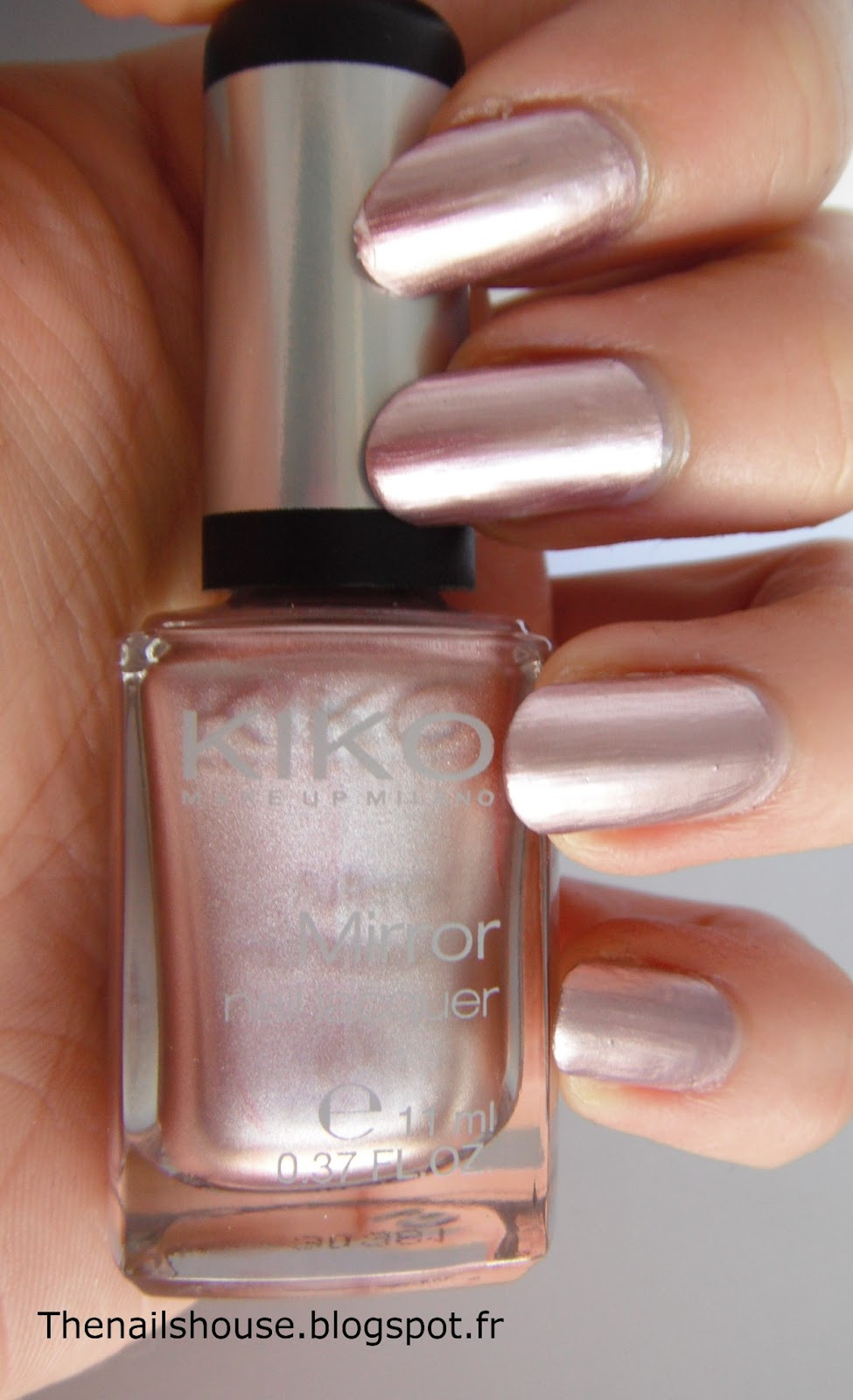 Le cas des vernis mirrors, en exemple Golden Rose 630 de