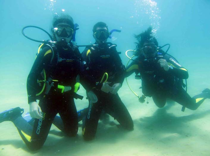 ESCUELA DE BUCEO EN BENIDORM, ALICANTE, VALENCIA Y MADRID Iniciación