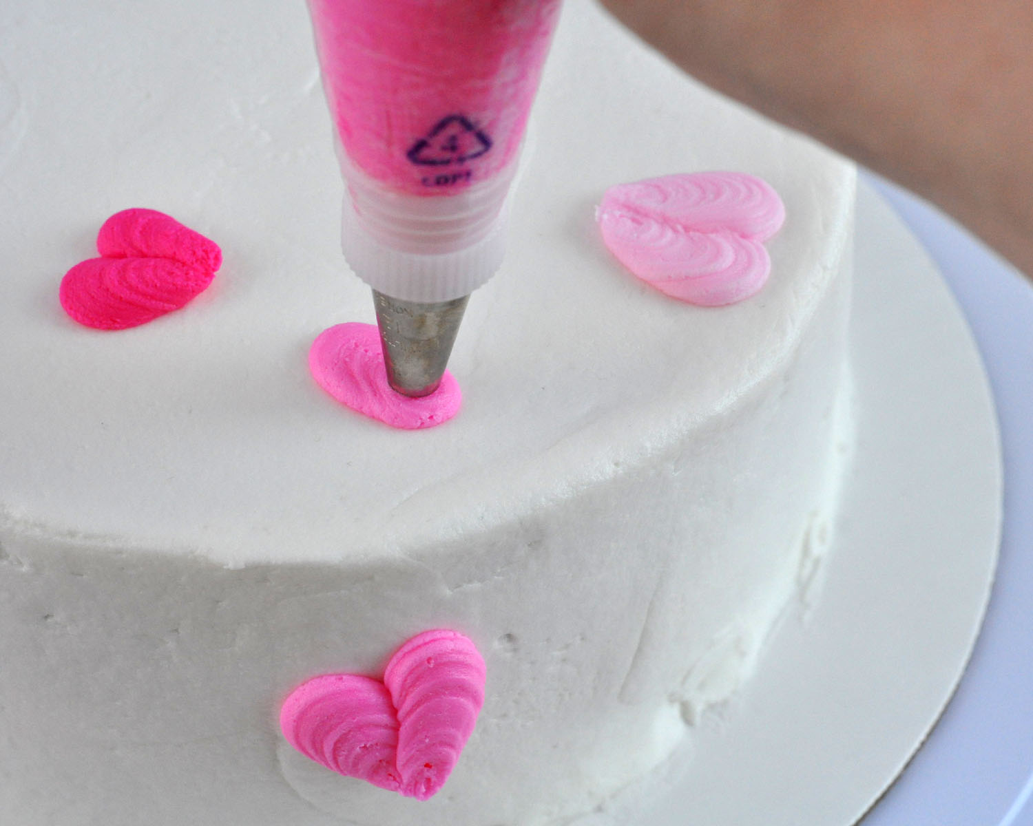 Beki Cook's Cake Blog Valentine's Buttercream Heart Cake